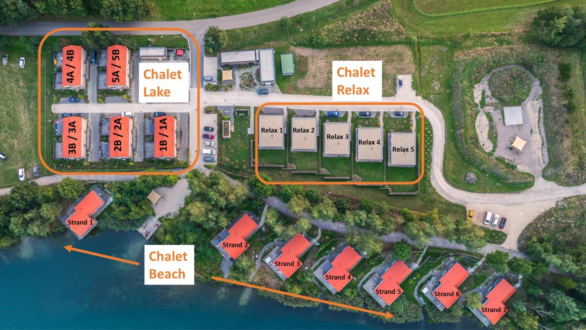 Chalet Resort Seenland Steinberg am See エクステリア 写真